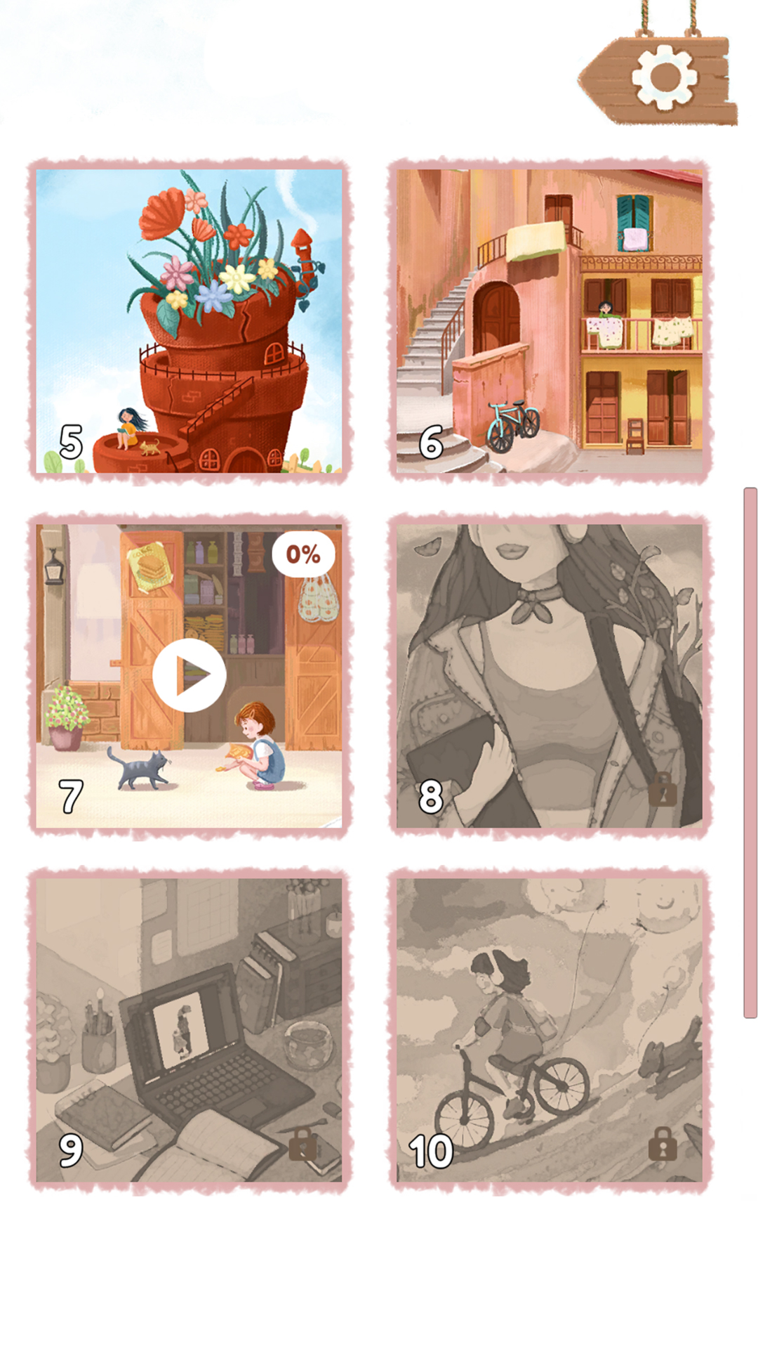 اسکرین شات 1 بازی Art Aesthetic Jigsaw Puzzle