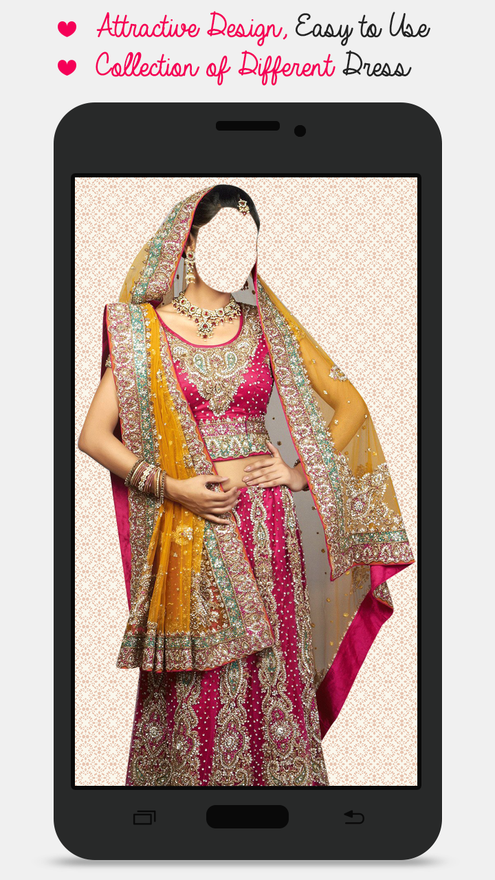اسکرین شات 2 برنامه Wedding Dress Photo Maker