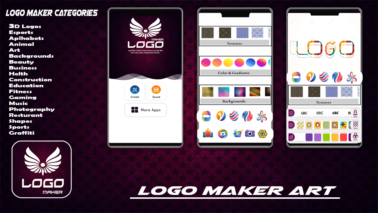 اسکرین شات 7 برنامه Logo Maker & Logo Creator app