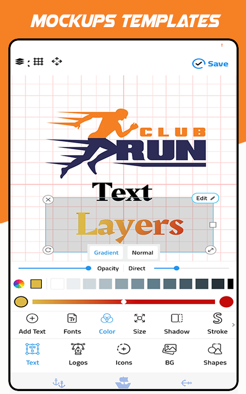 اسکرین شات 3 برنامه Logo Maker - Graphic Designer
