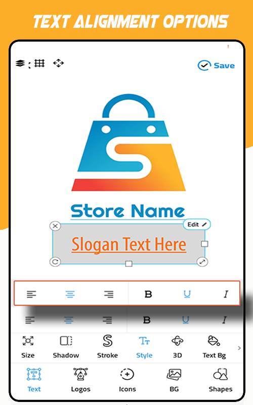 اسکرین شات 4 برنامه Logo Maker - Graphic Designer