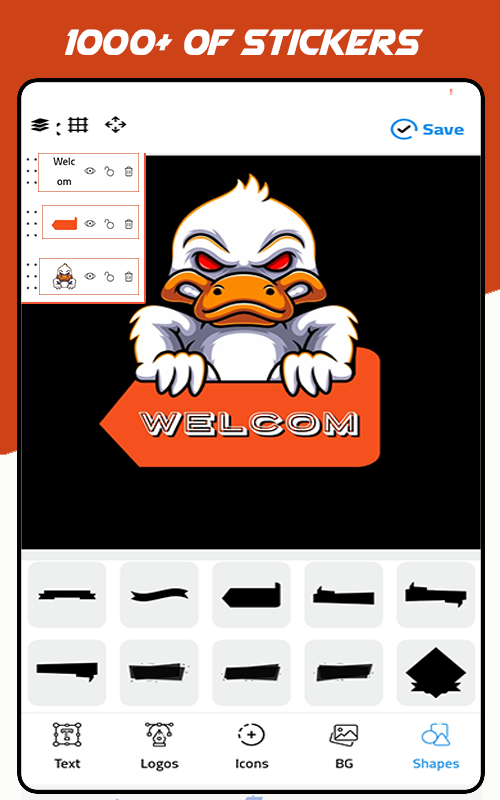 اسکرین شات 5 برنامه Logo Maker - Graphic Designer