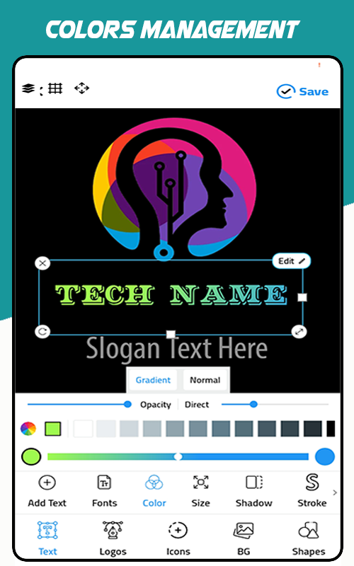 اسکرین شات 6 برنامه Logo Maker - Graphic Designer