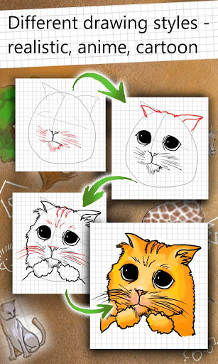 اسکرین شات 4 برنامه How to Draw - Easy Lessons