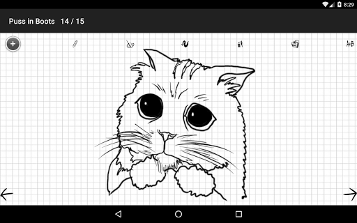 اسکرین شات 2 برنامه How to Draw - Easy Lessons