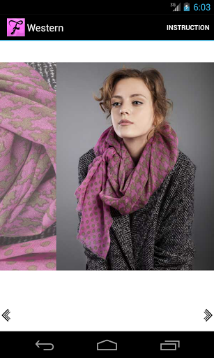 اسکرین شات 8 برنامه Scarf Fashion Designer