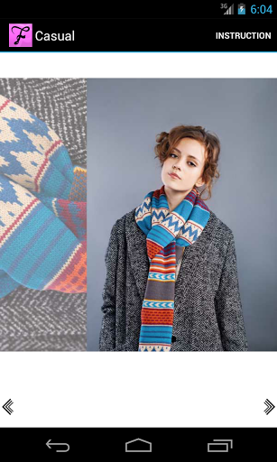 اسکرین شات 6 برنامه Scarf Fashion Designer