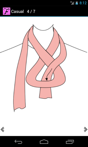 اسکرین شات 4 برنامه Scarf Fashion Designer