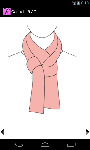 اسکرین شات 5 برنامه Scarf Fashion Designer