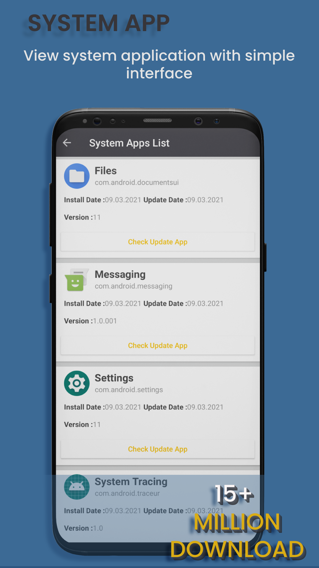 اسکرین شات 4 برنامه Update Software