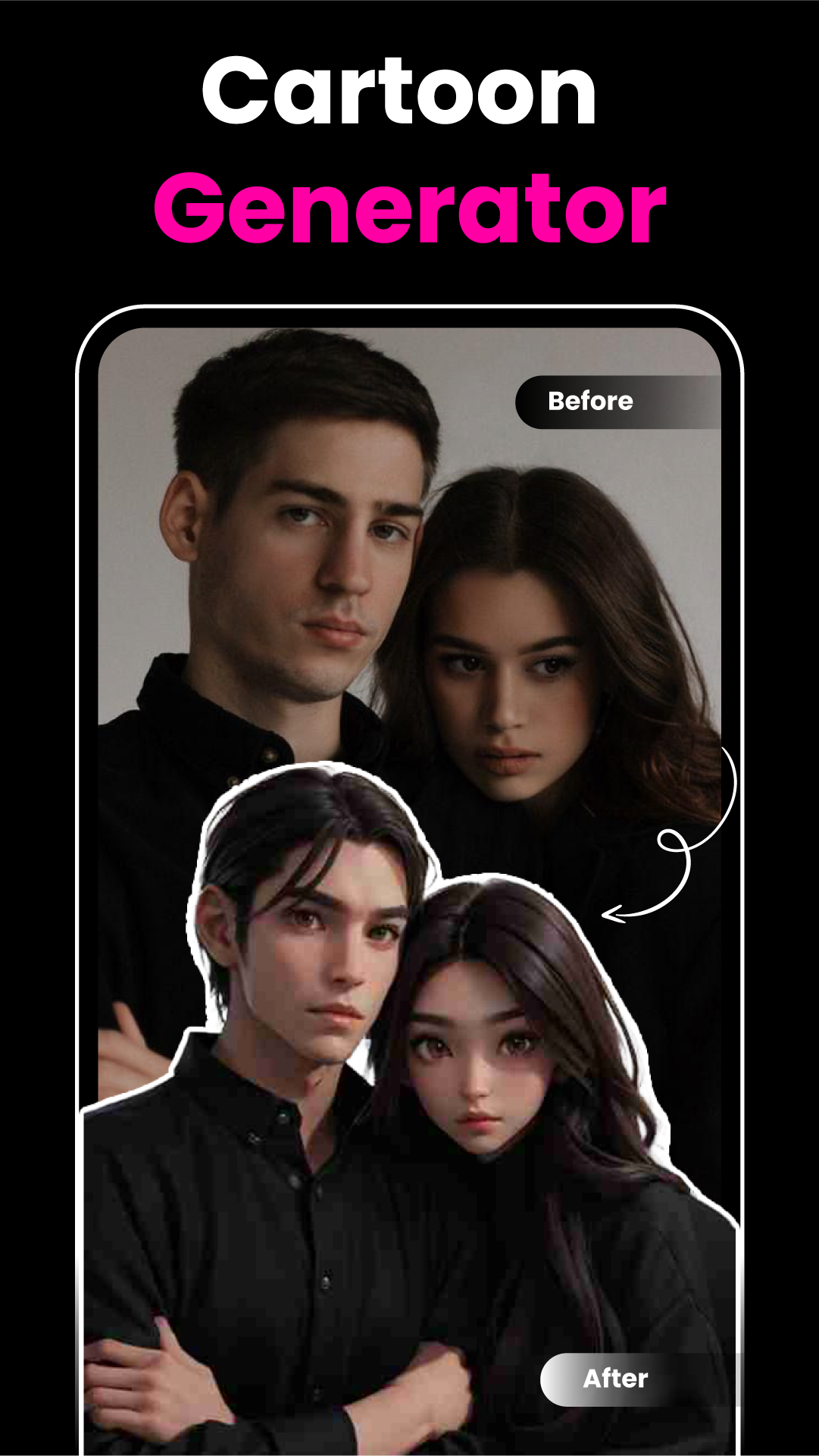اسکرین شات 6 برنامه Genius: AI Art Photo Editor