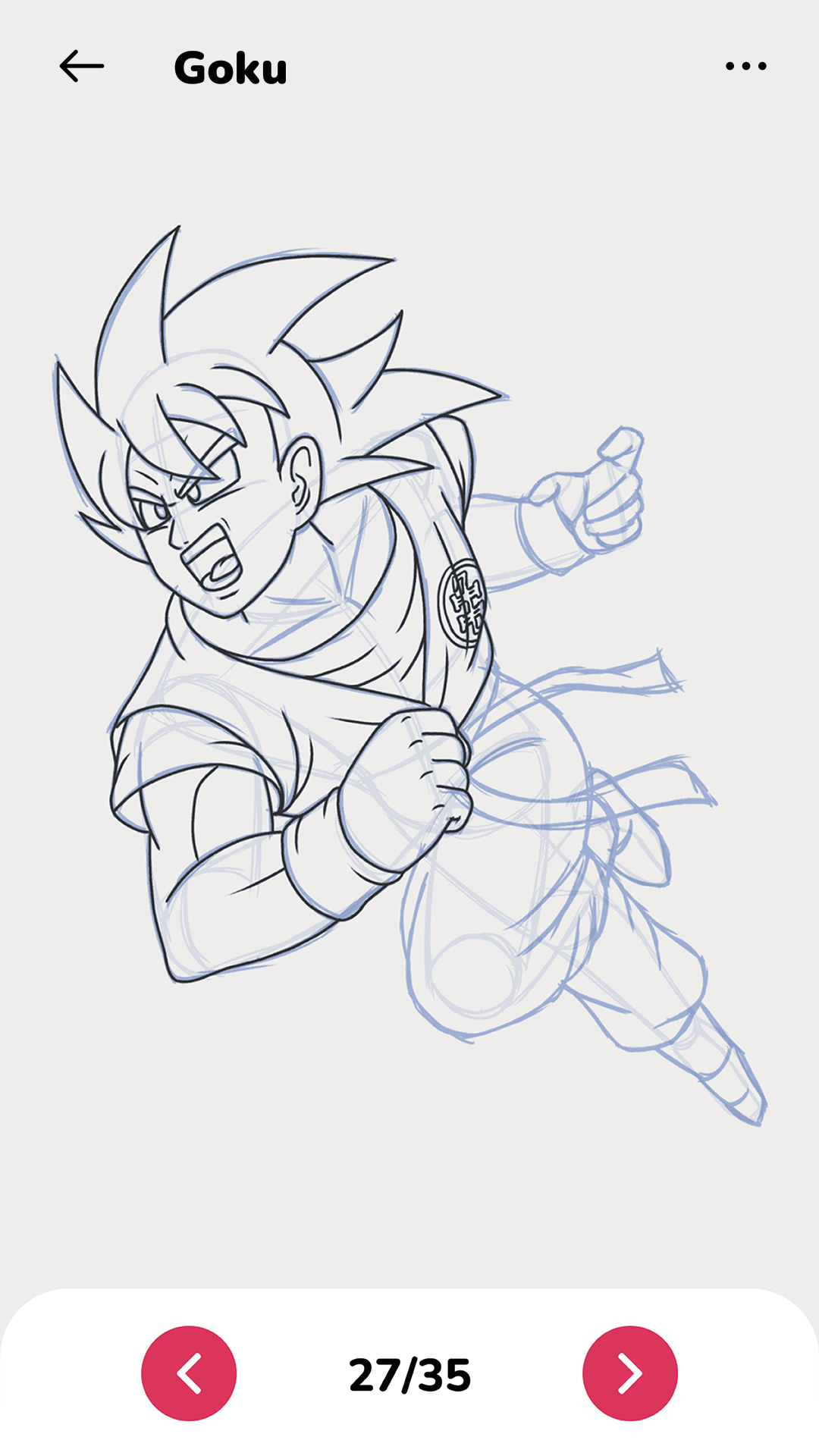 اسکرین شات 5 برنامه WeDraw - How to Draw Anime