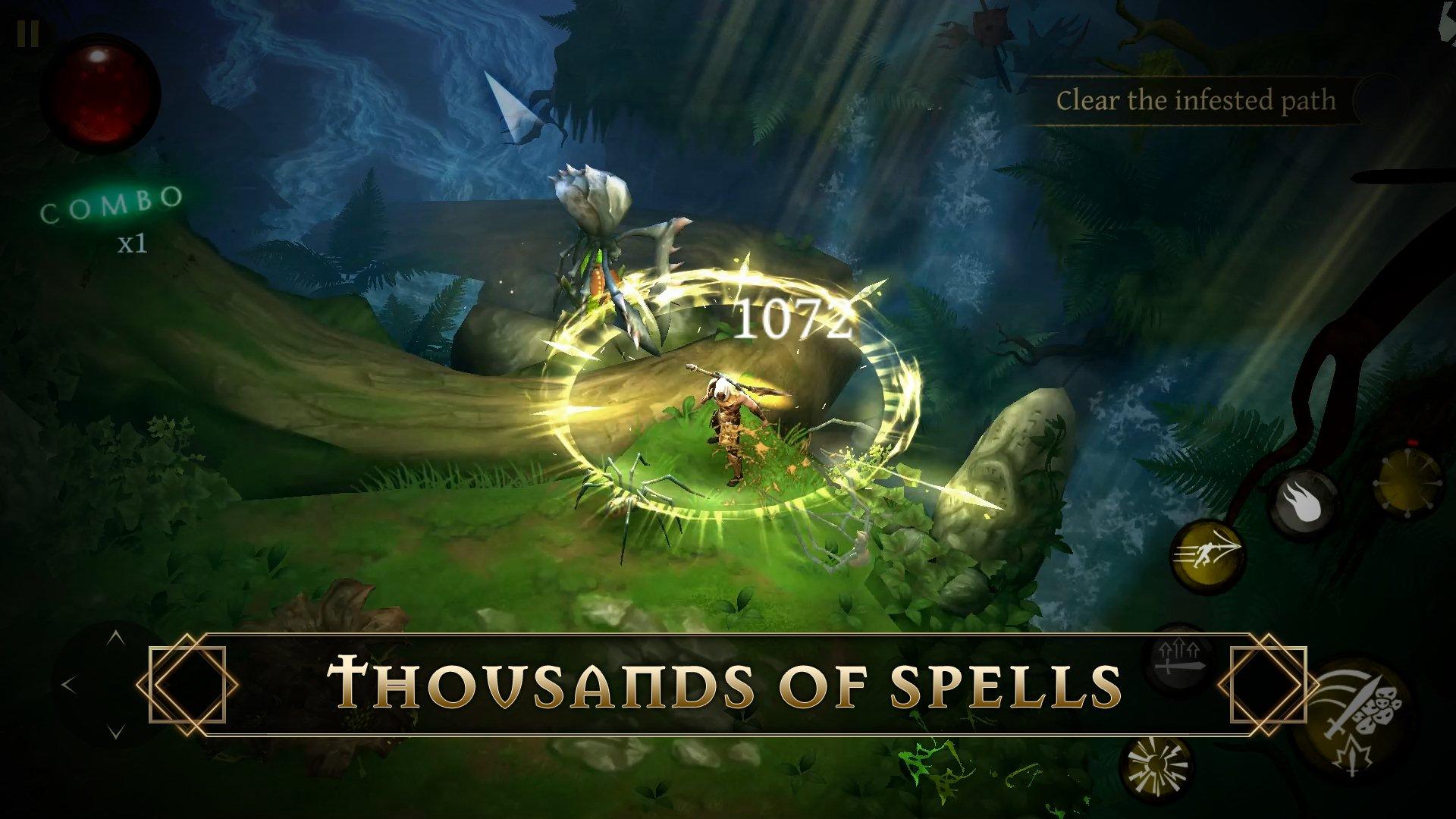 اسکرین شات 4 بازی BladeBound: RPG Adventure Game