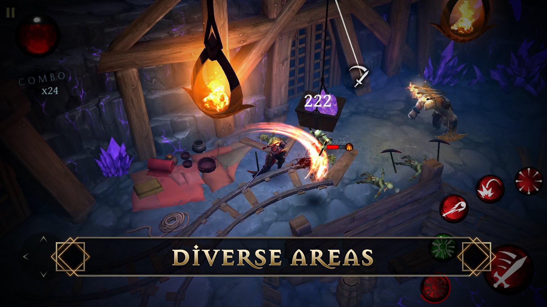 اسکرین شات 2 بازی BladeBound: RPG Adventure Game