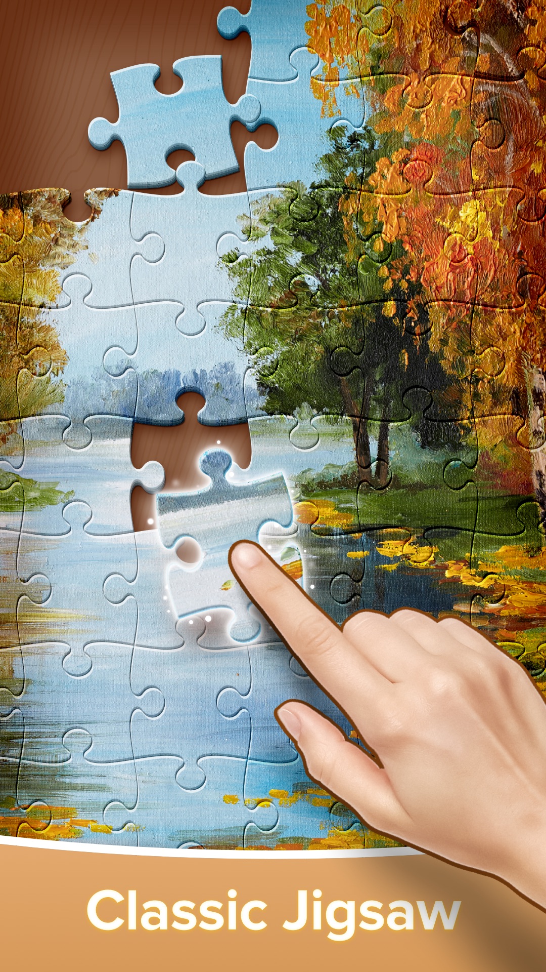 اسکرین شات 1 بازی Jigsaw Puzzles: HD Puzzle Game