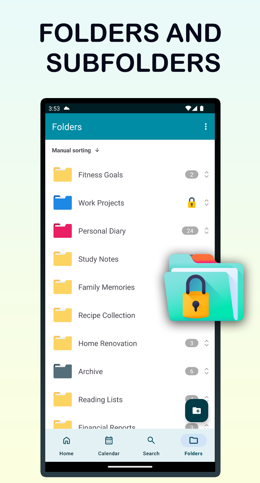 اسکرین شات 5 برنامه Teka Notes