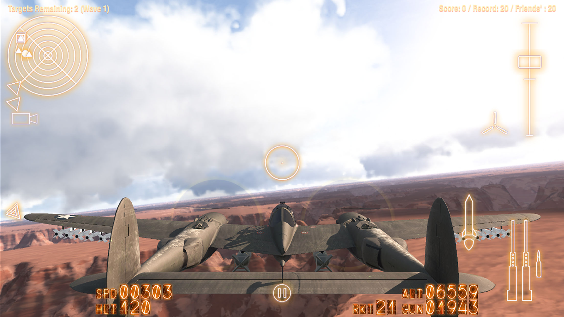 اسکرین شات 6 بازی Alliance: Air War
