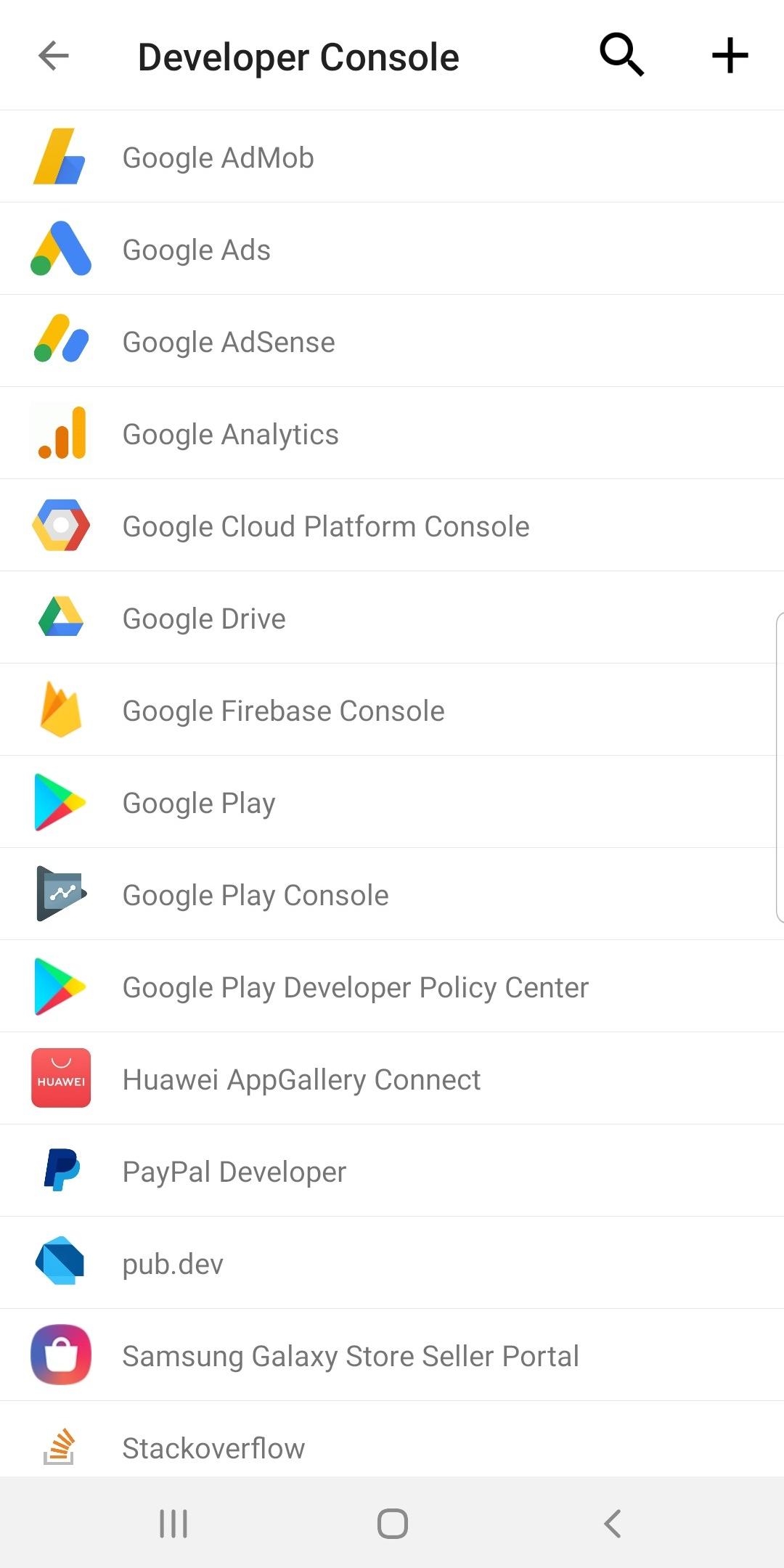 اسکرین شات 3 برنامه Android Development Info