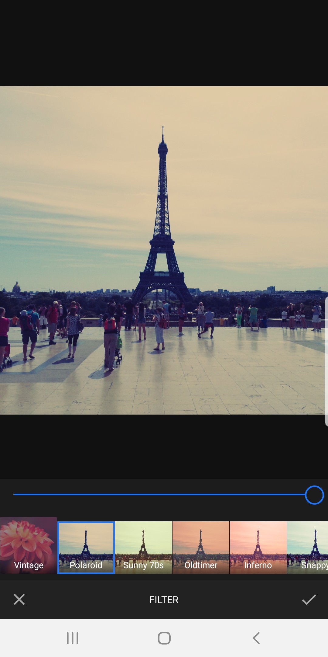 اسکرین شات 4 برنامه Crop Image - Photo Editor App