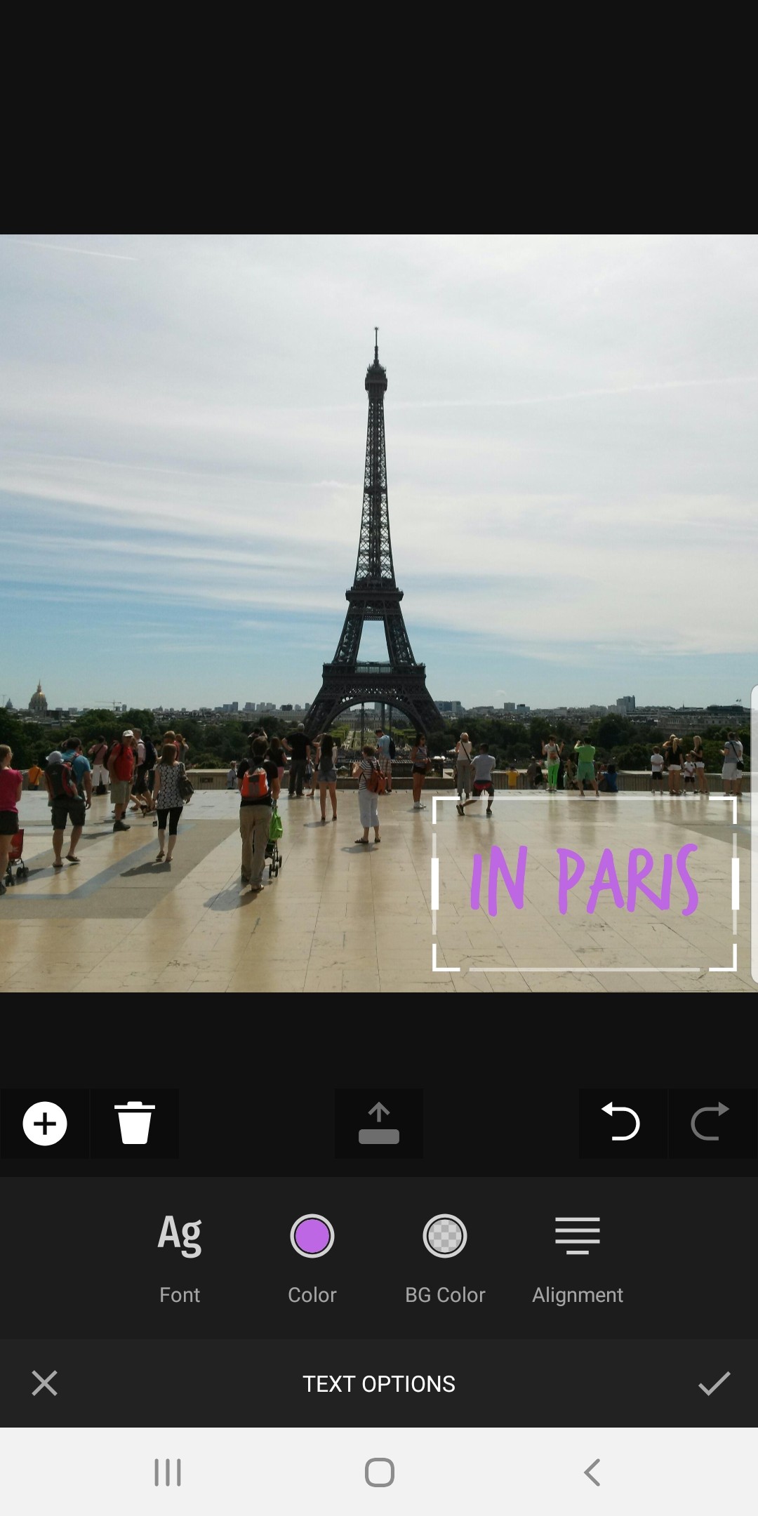 اسکرین شات 7 برنامه Crop Image - Photo Editor App