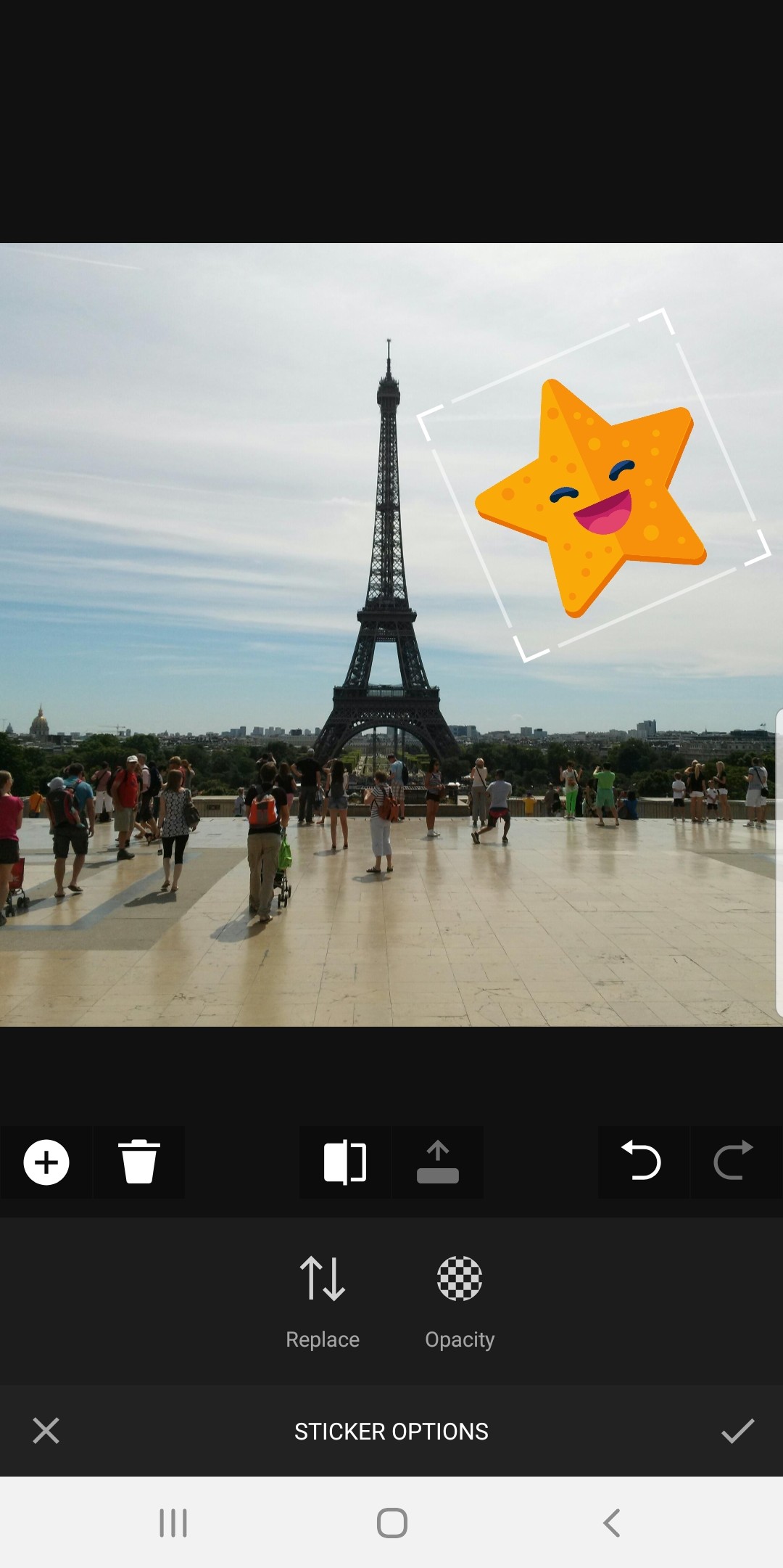 اسکرین شات 6 برنامه Crop Image - Photo Editor App