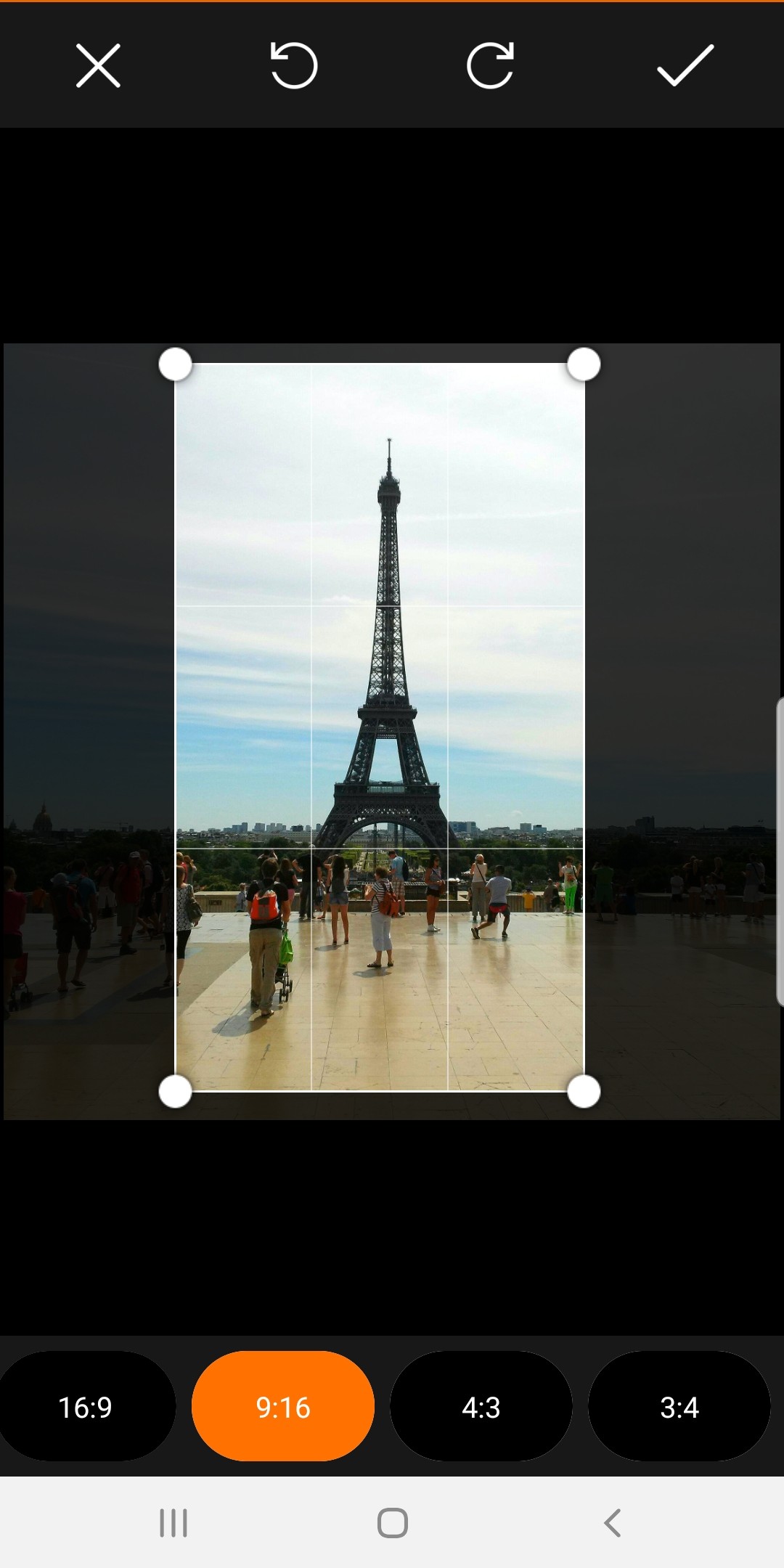 اسکرین شات 5 برنامه Crop Image Lite - برنامه برش ع