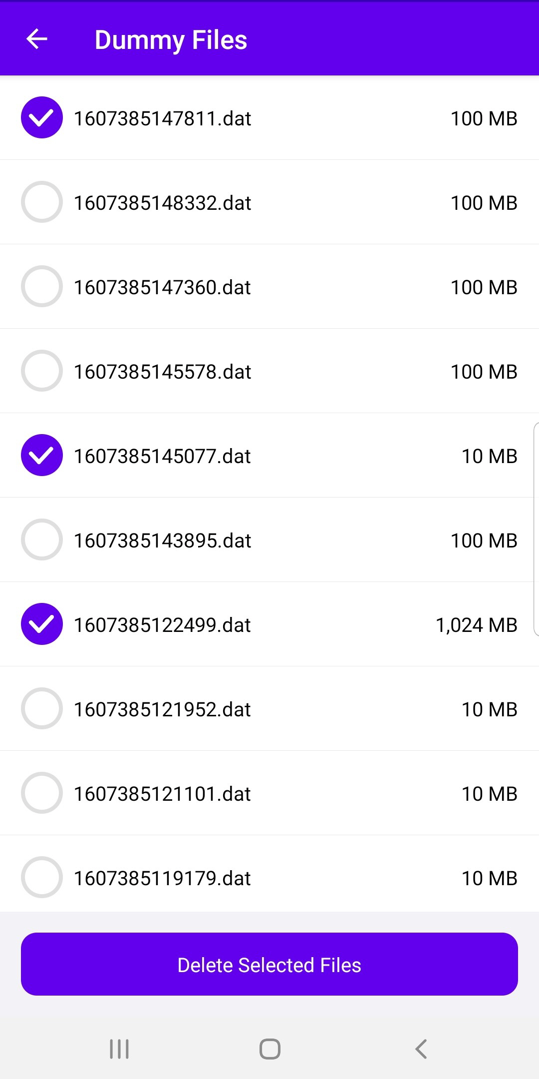 اسکرین شات 3 برنامه Fill Storage