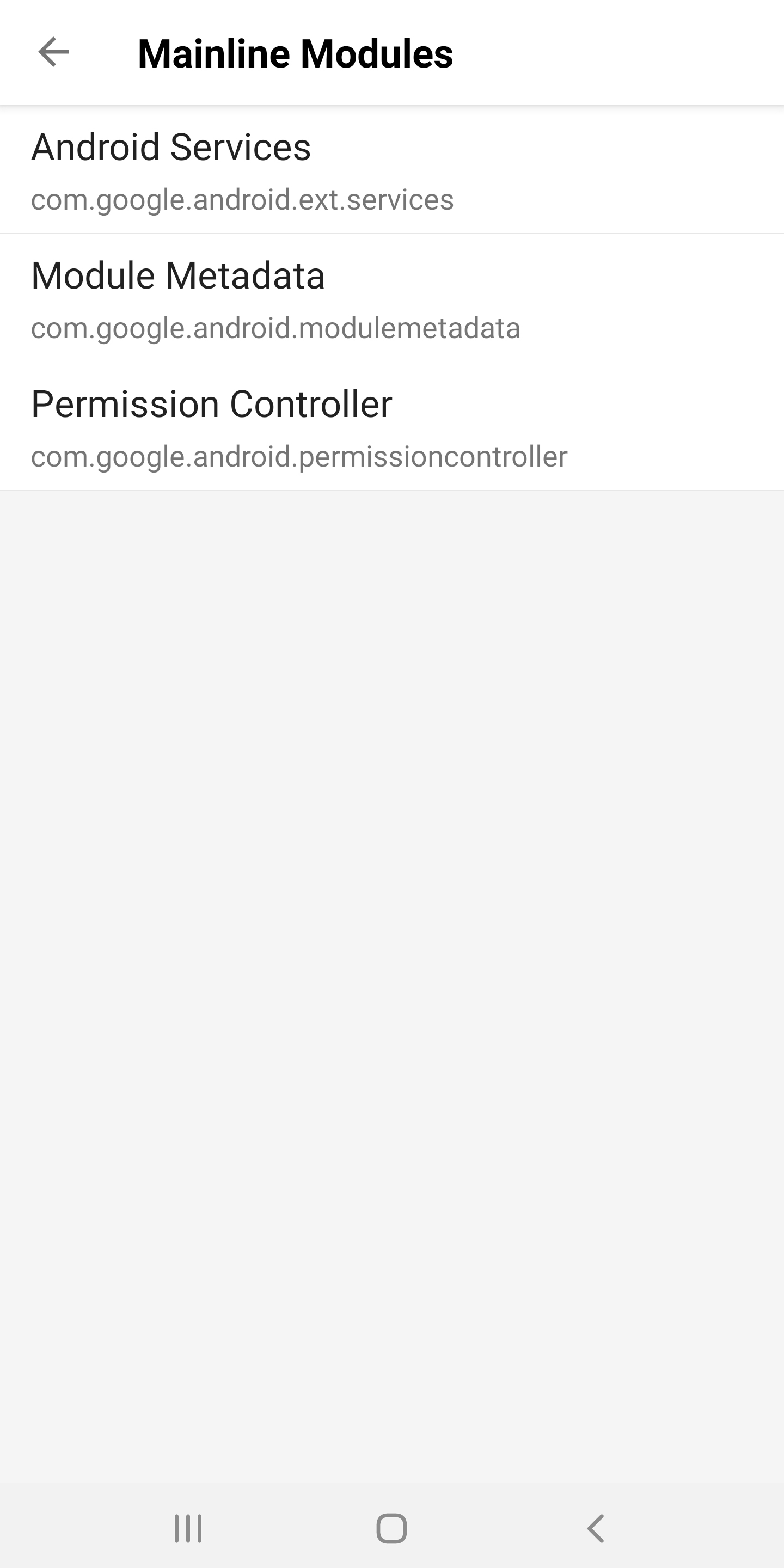 اسکرین شات 3 برنامه Mainline Updater