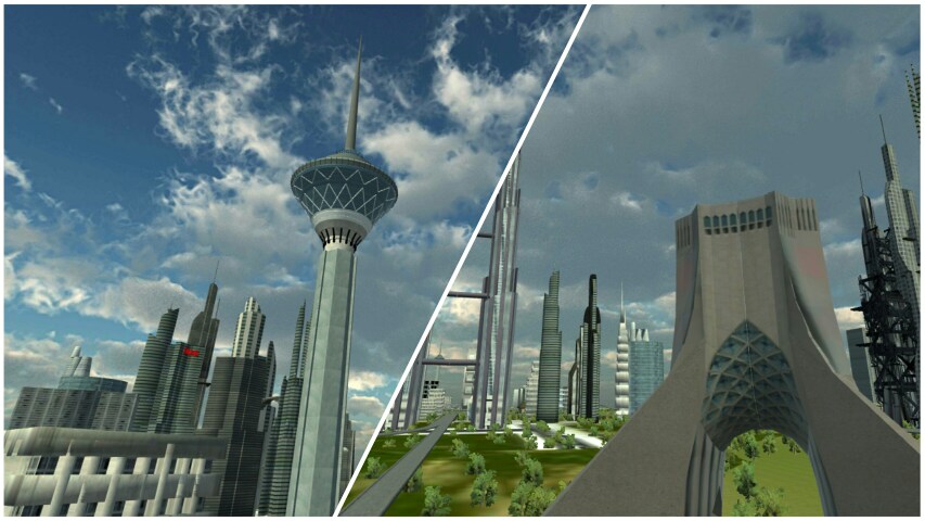 اسکرین شات 1 بازی ‏‏تهران آینده