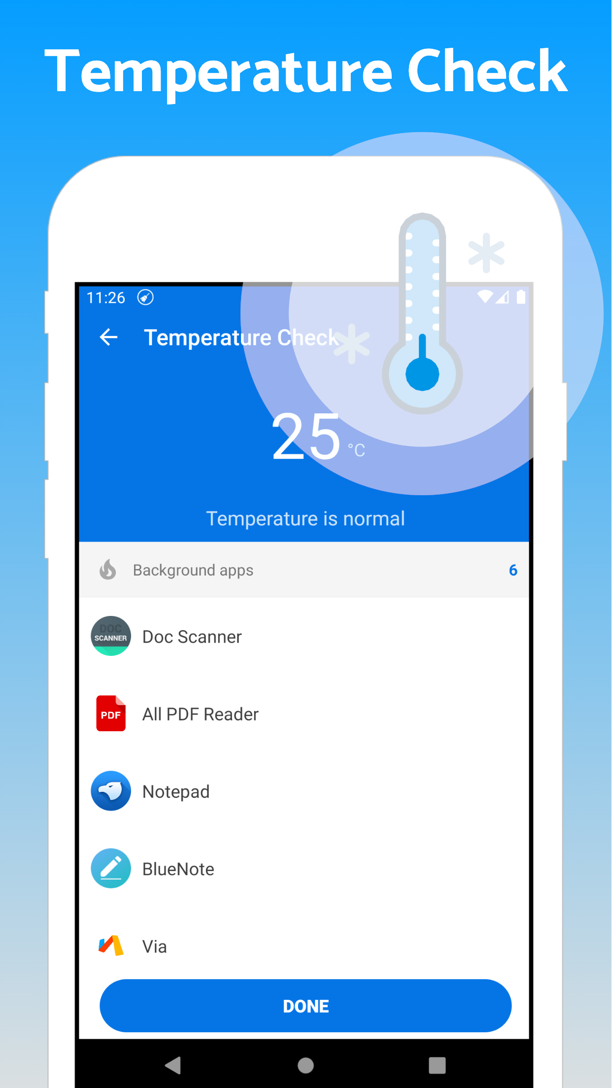 اسکرین شات 4 برنامه Phone Cleaner - Junk Removal