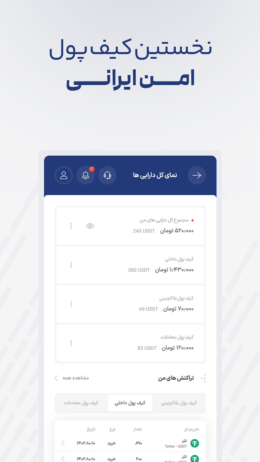 اسکرین شات 5 برنامه سرمایکس: خرید و فروش ارز دیجیتال