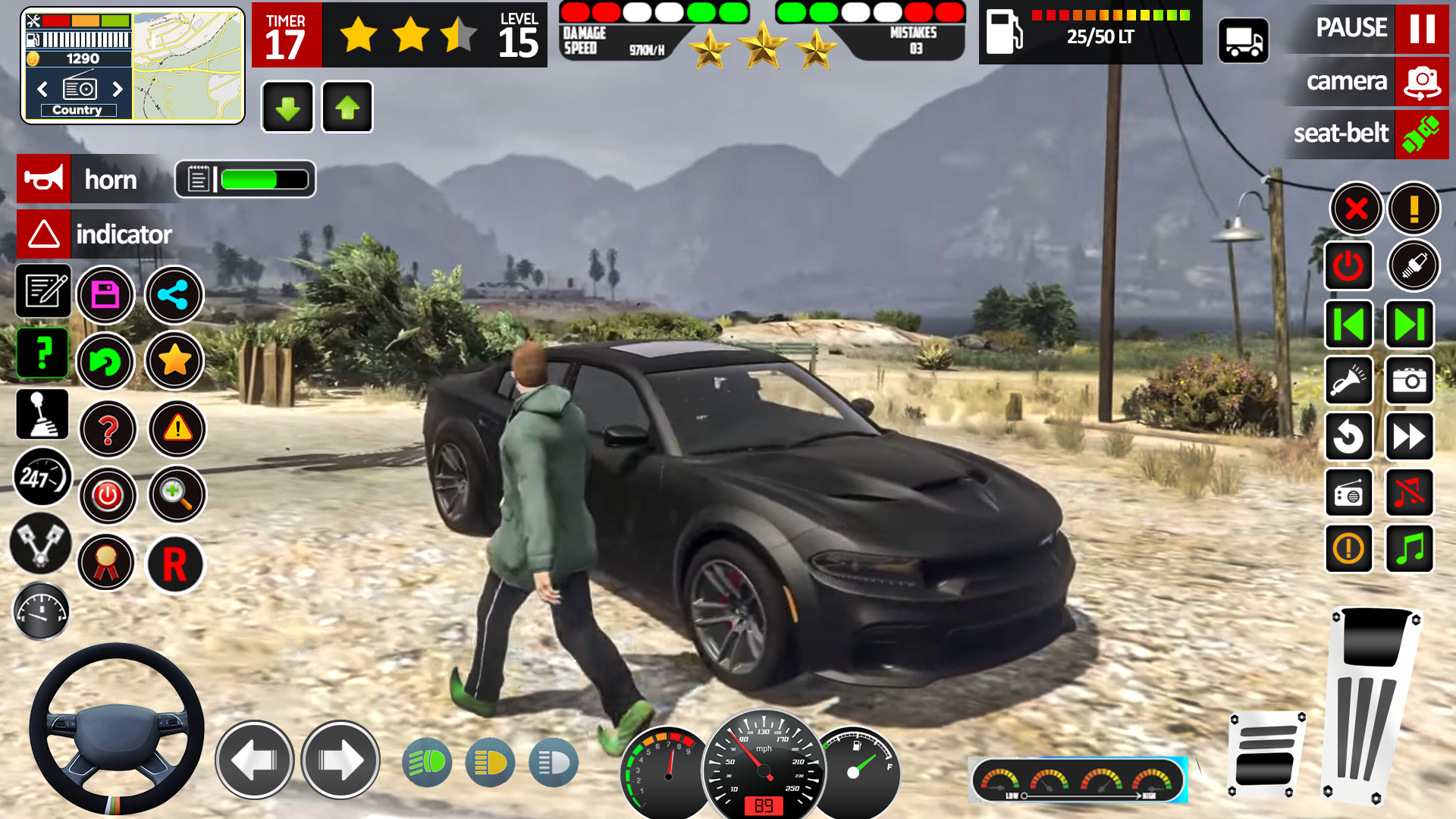 اسکرین شات 2 بازی US Car simulator 2024