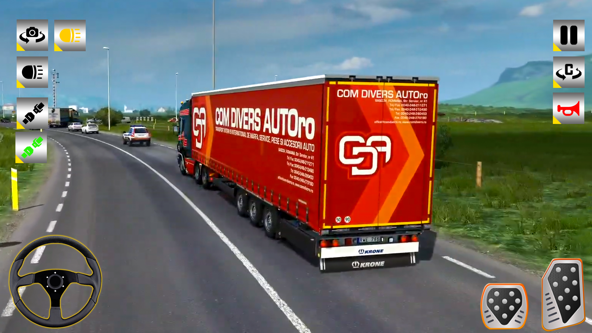 اسکرین شات 5 بازی Truck Driver Cargo 3D Game