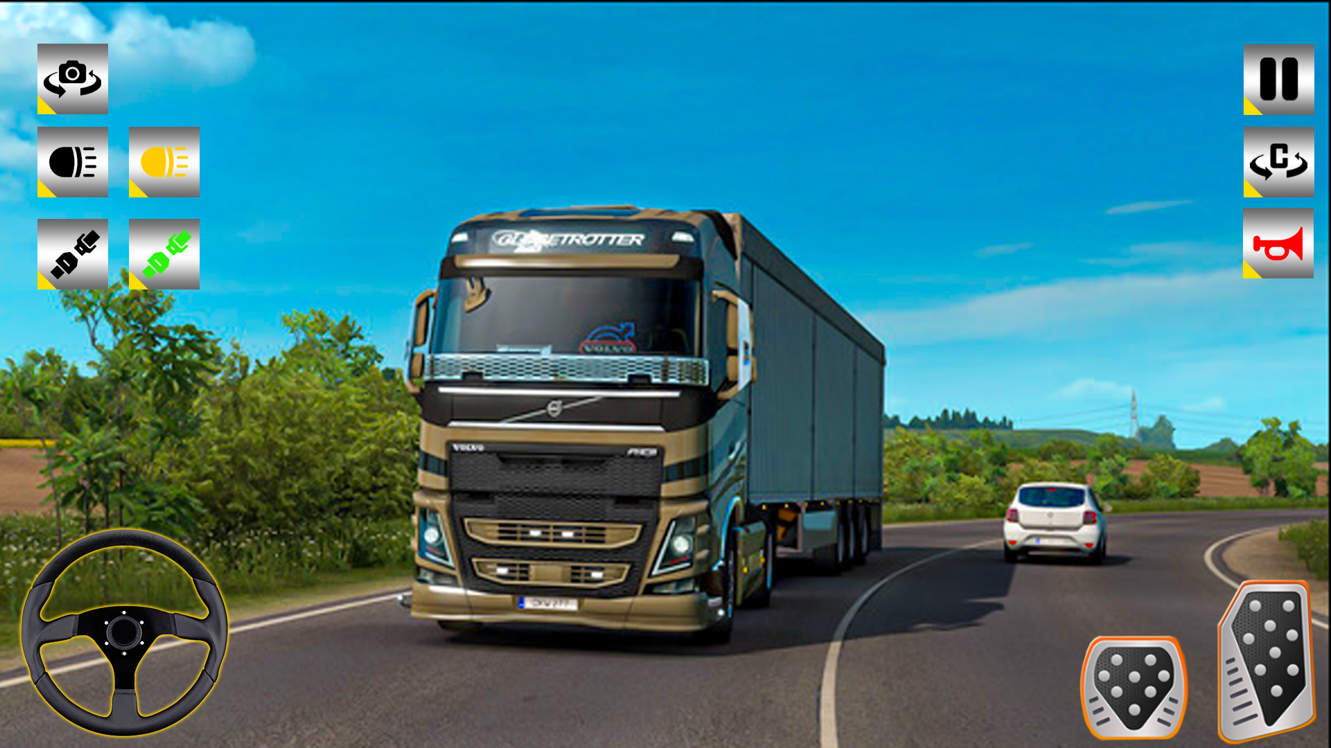 اسکرین شات 4 بازی Truck Driver Cargo 3D Game