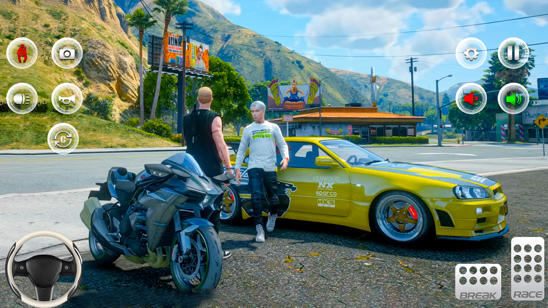 اسکرین شات 3 بازی Vegas Gangster Simulator Game