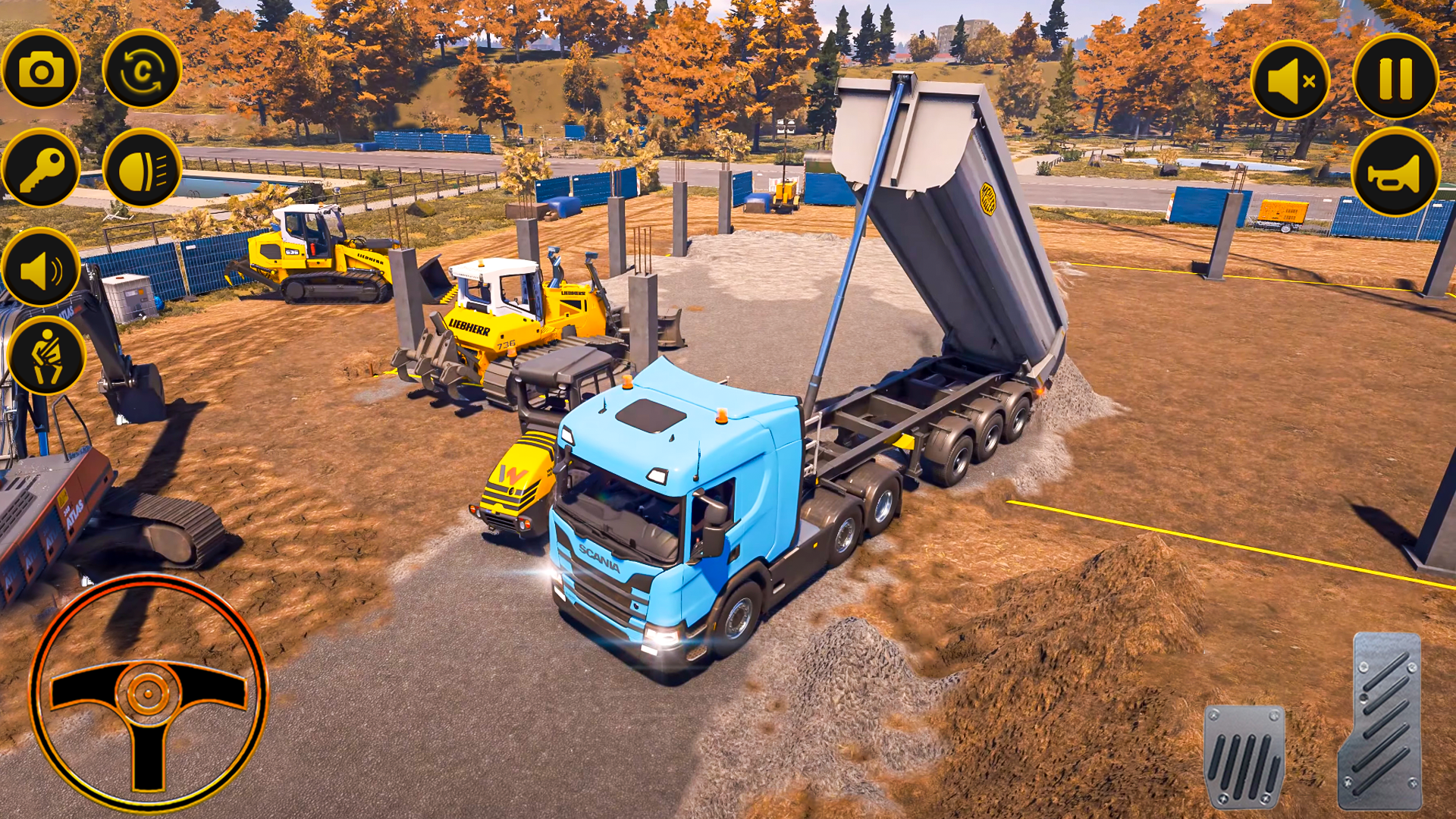 اسکرین شات 3 بازی JCB Game: City Construction 3d