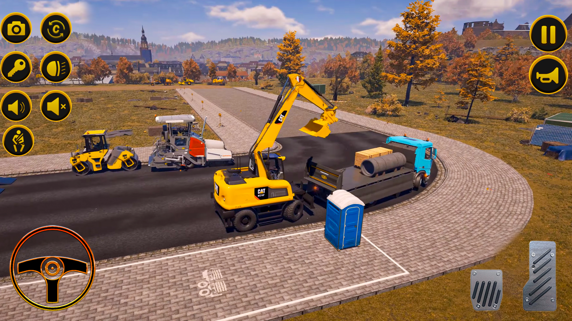 اسکرین شات 5 بازی JCB Game: City Construction 3d