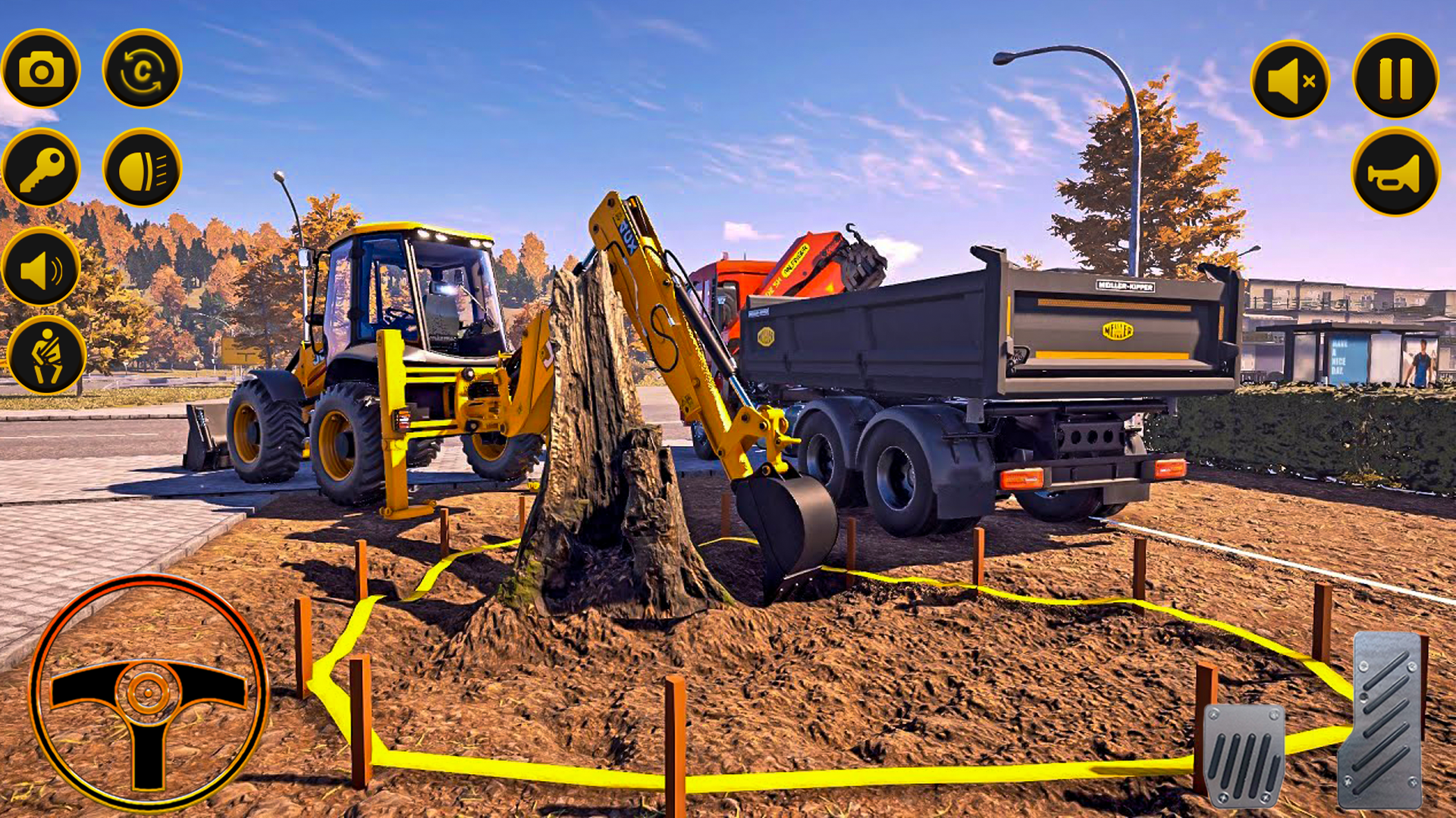 اسکرین شات 1 بازی JCB Game: City Construction 3d