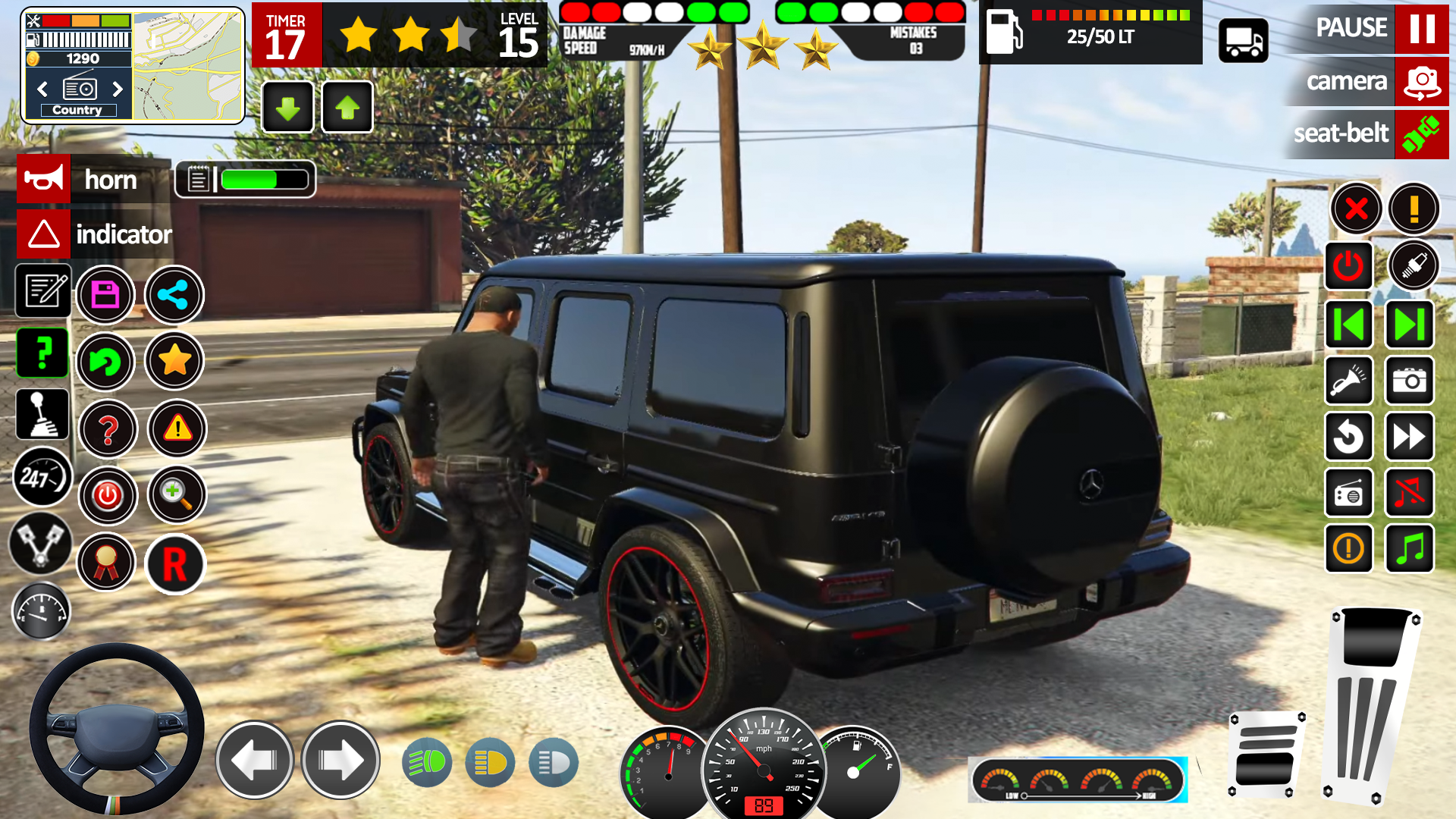 اسکرین شات 5 بازی Offroad Jeep Driving Games 3d