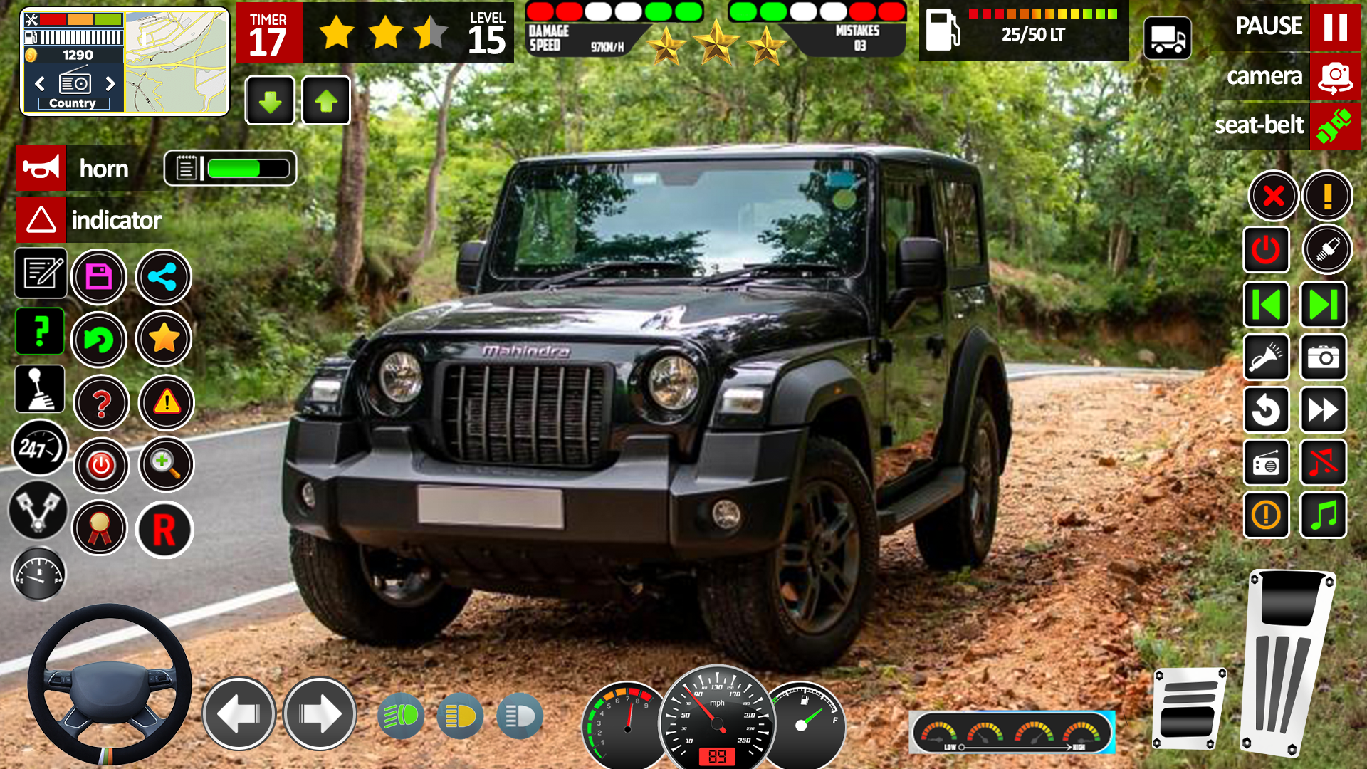 اسکرین شات 1 بازی Offroad Jeep Driving Games 3d