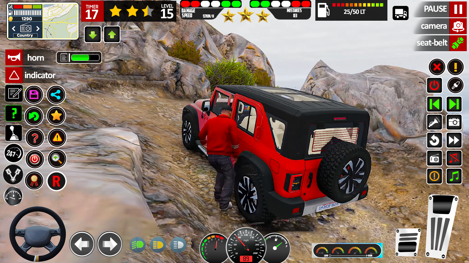 اسکرین شات 2 بازی Offroad Jeep Driving Games 3d