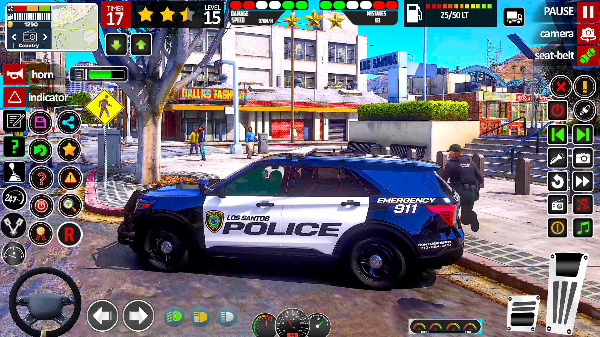 اسکرین شات 1 بازی Car Chase Games: Police Games