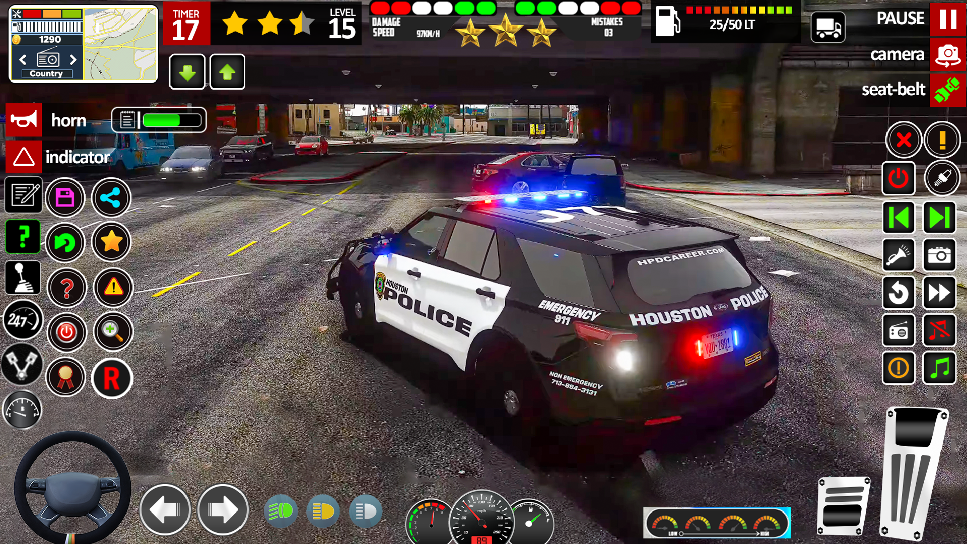 اسکرین شات 2 بازی Car Chase Games: Police Games