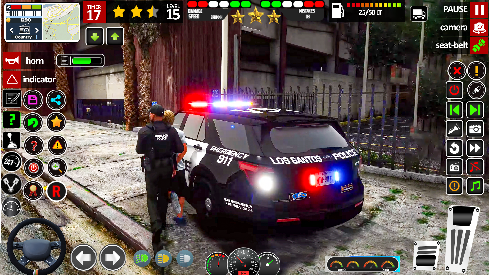 اسکرین شات 6 بازی Car Chase Games: Police Games