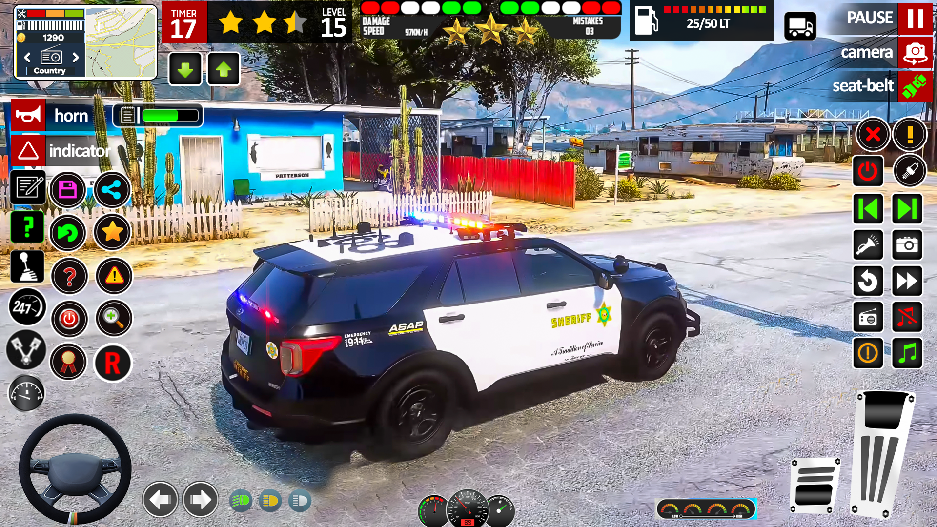 اسکرین شات 3 بازی Car Chase Games: Police Games