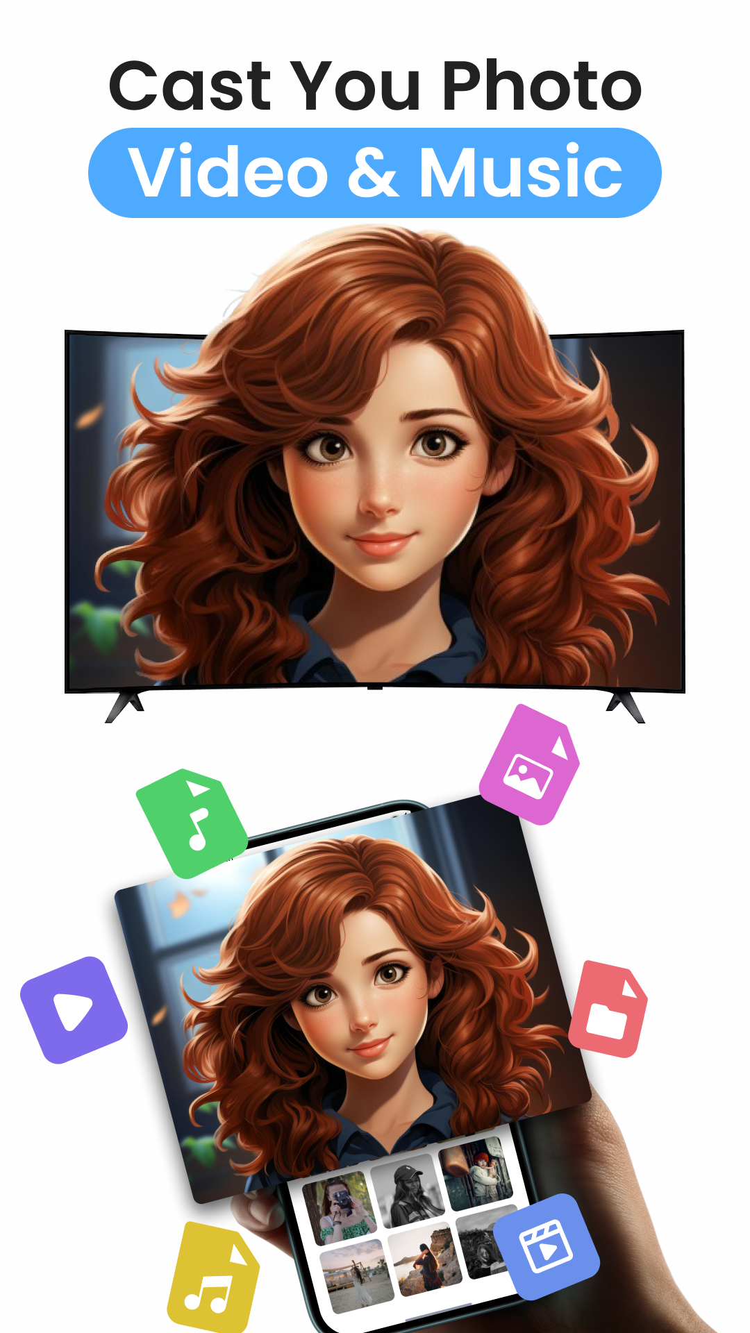 اسکرین شات 2 برنامه Screen Mirroring - Miracast