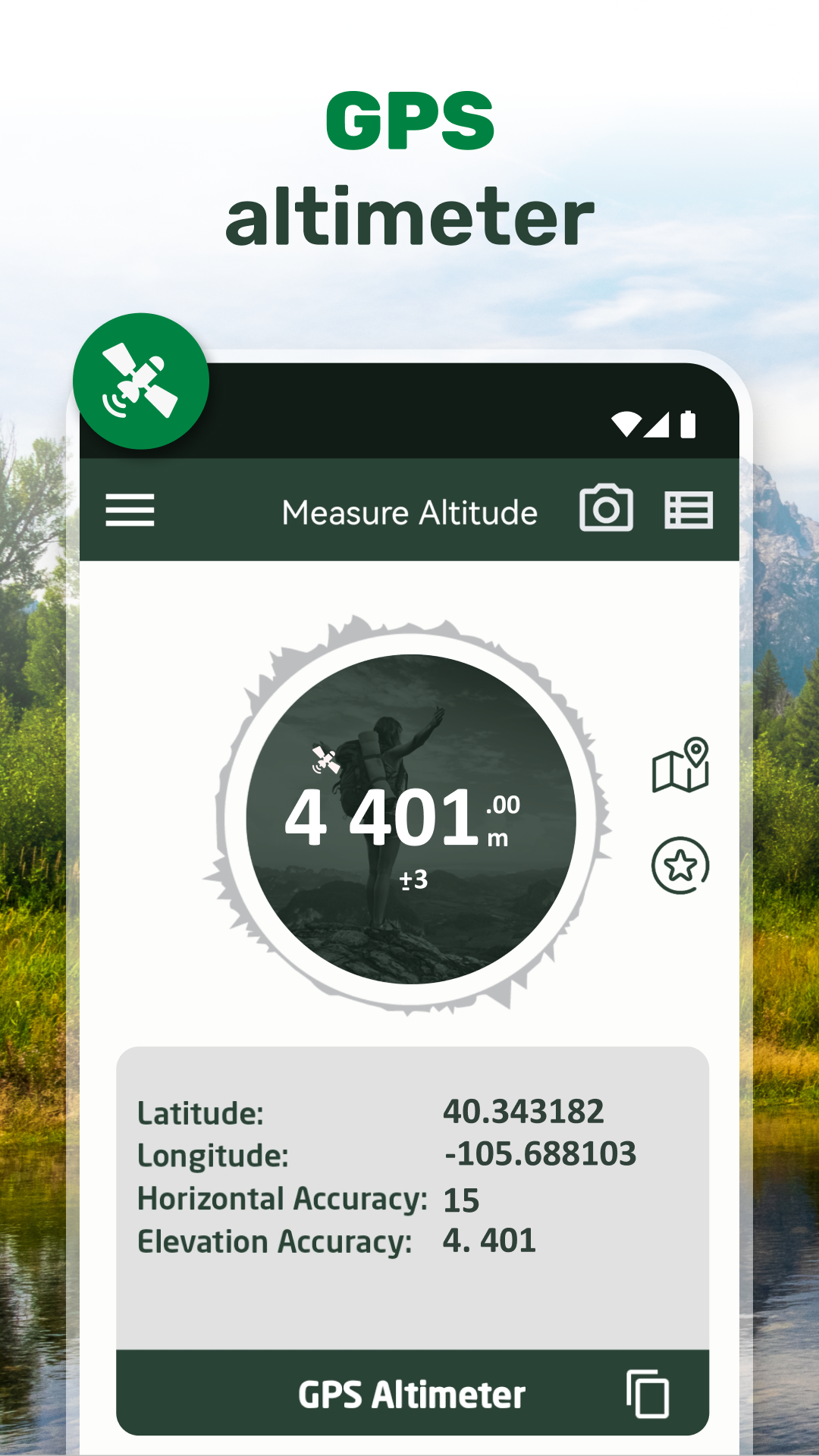 اسکرین شات 4 برنامه Altitude Meter - Altimeter App