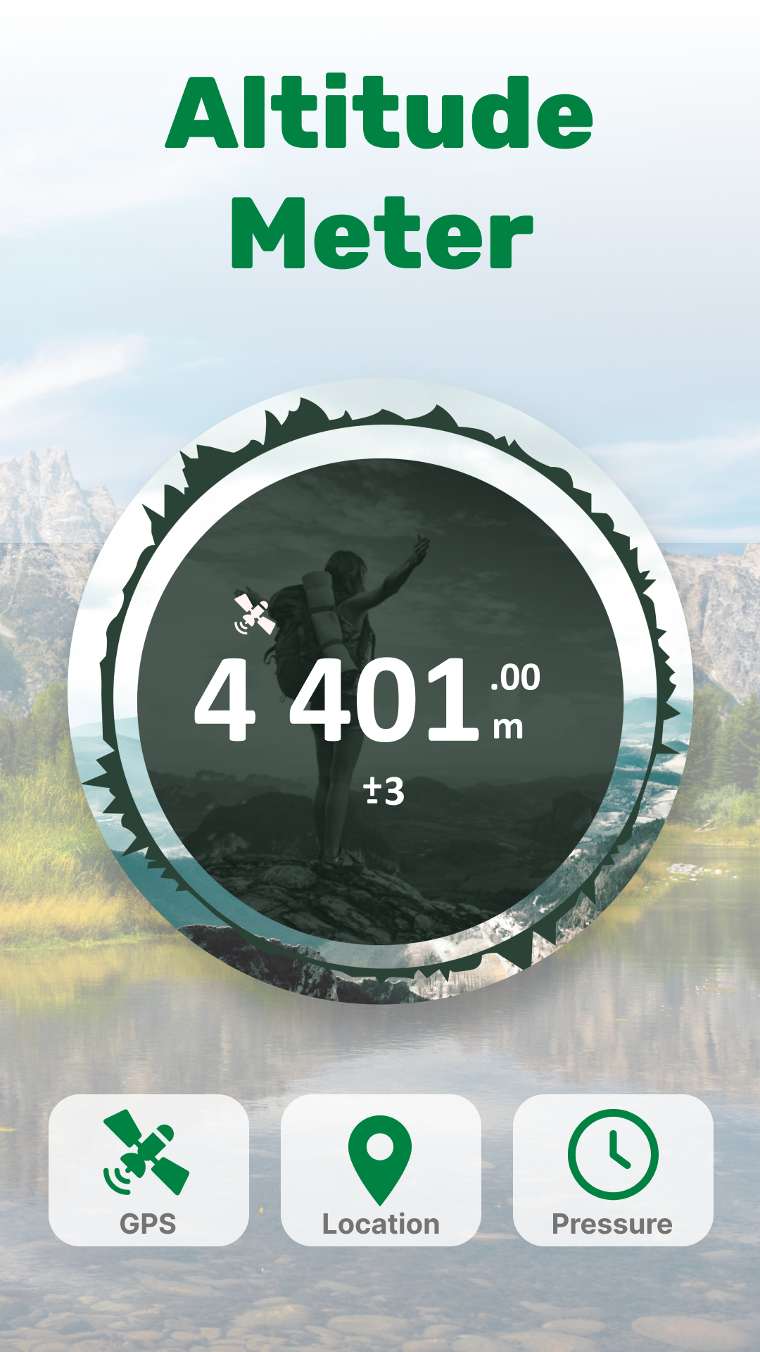 اسکرین شات 3 برنامه Altitude Meter - Altimeter App