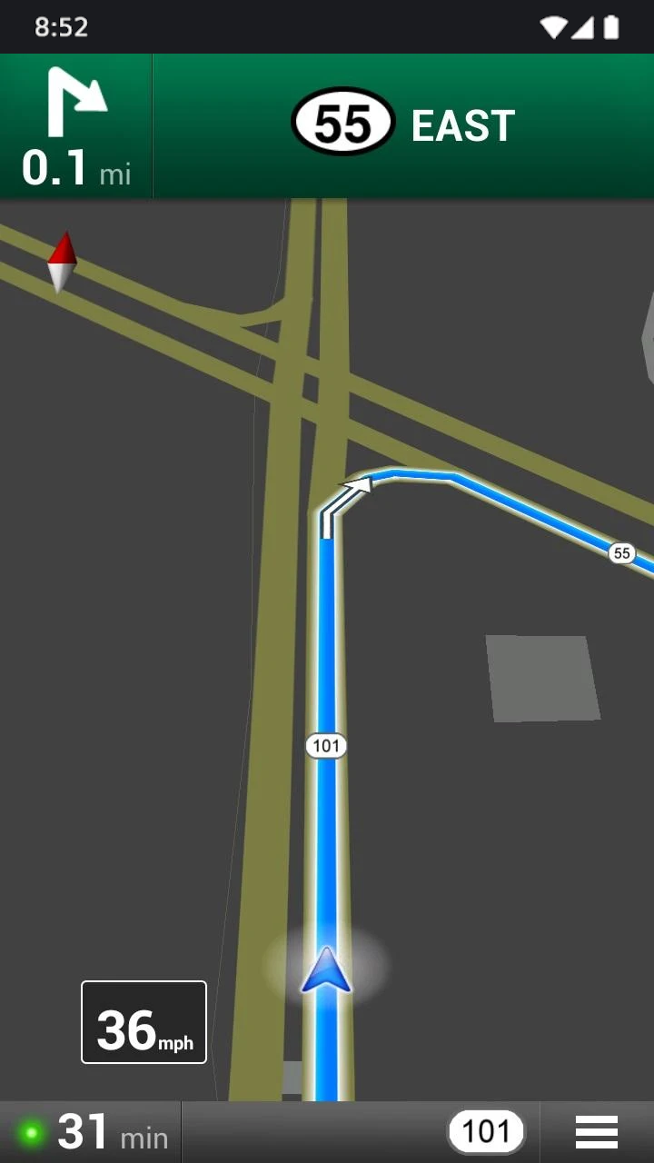 اسکرین شات 8 برنامه GPS HUD Speedometer