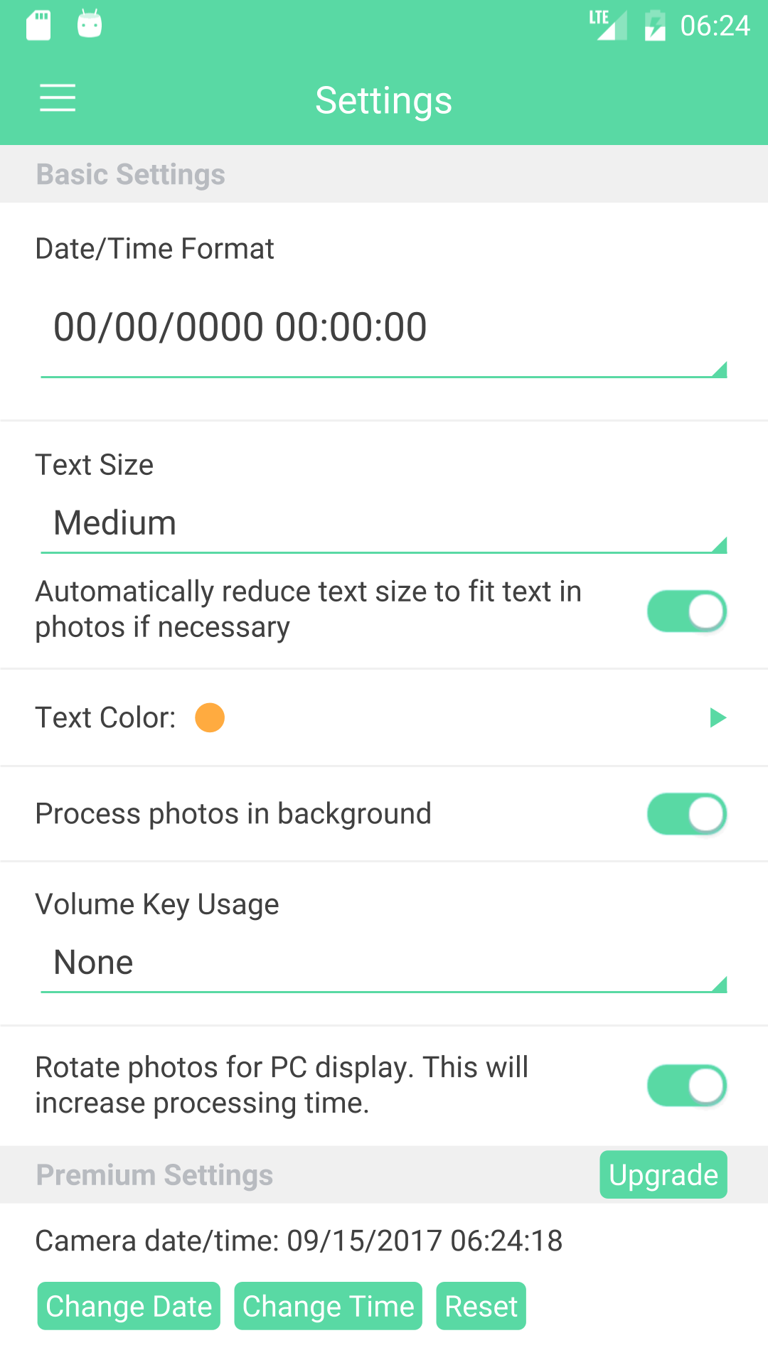 اسکرین شات 4 برنامه Camera Timestamp